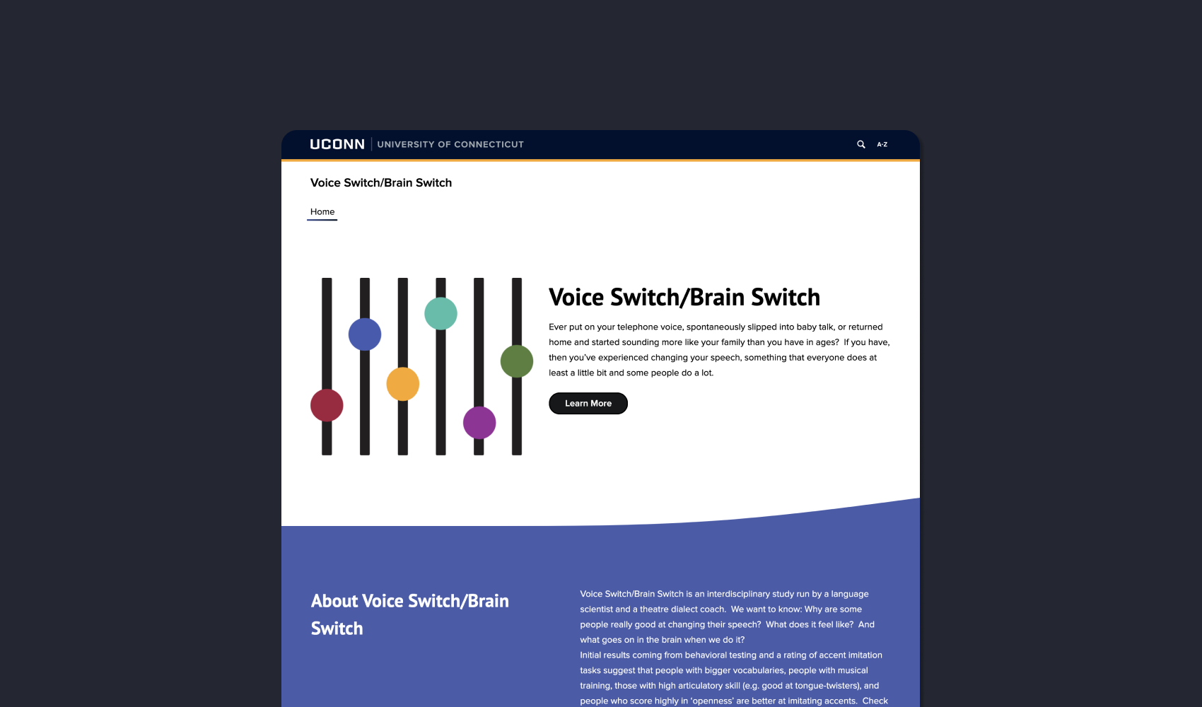 voice switch brain switch website